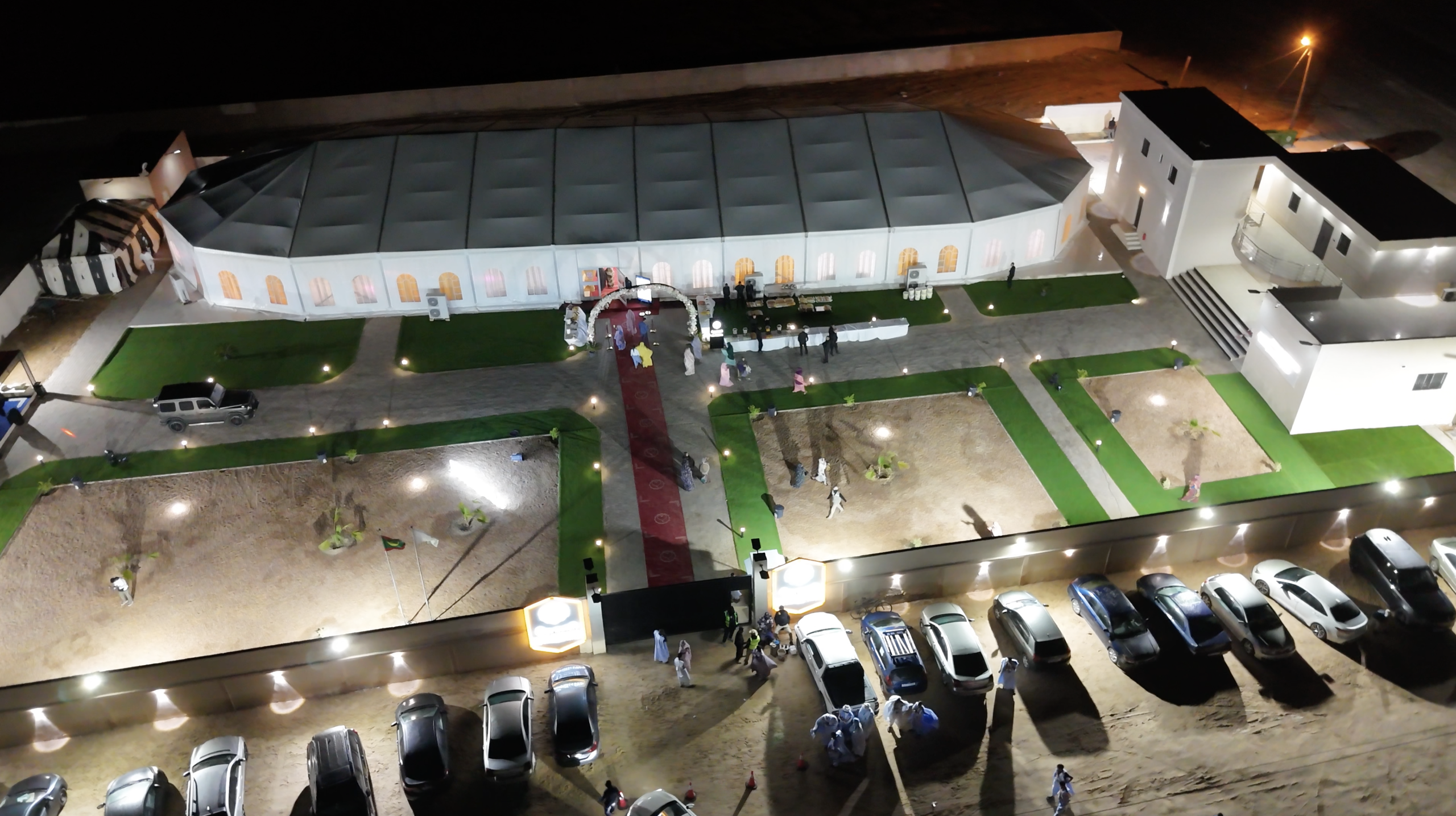 Vue de nuit Al Asriya